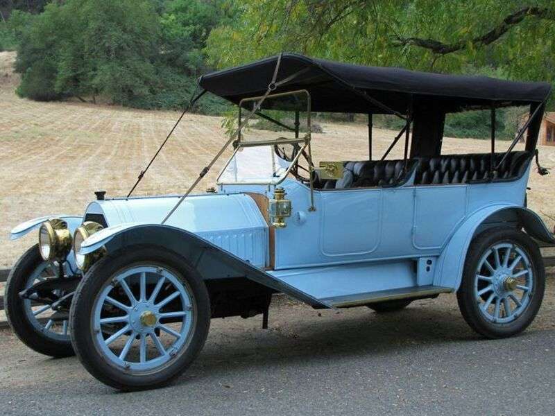 Samochód Mitchell, rok 1912 puzzle online