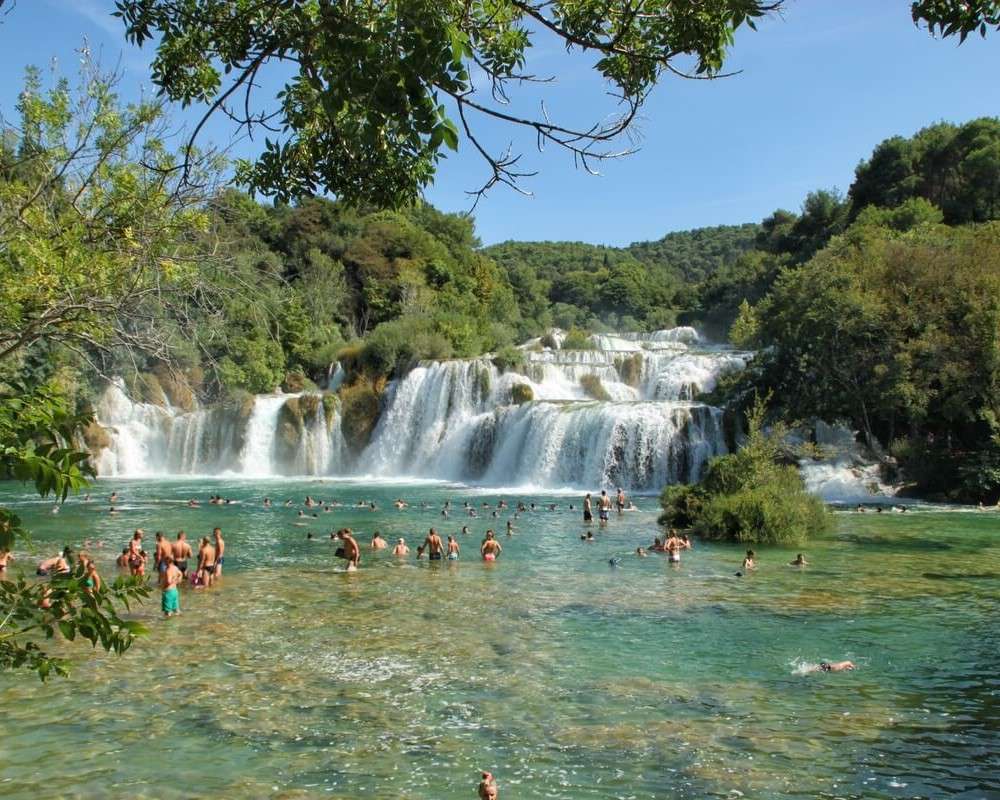 Park narodowy Krka w Chorwacji puzzle online