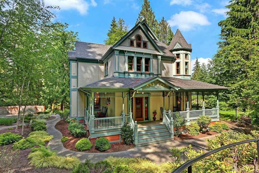 Dom w stylu wiktoriańskim w Issaquah EA USA #76 puzzle online