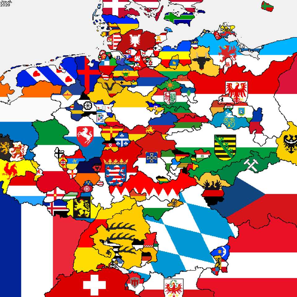 Europa Środkowo-Zachodnia puzzle online
