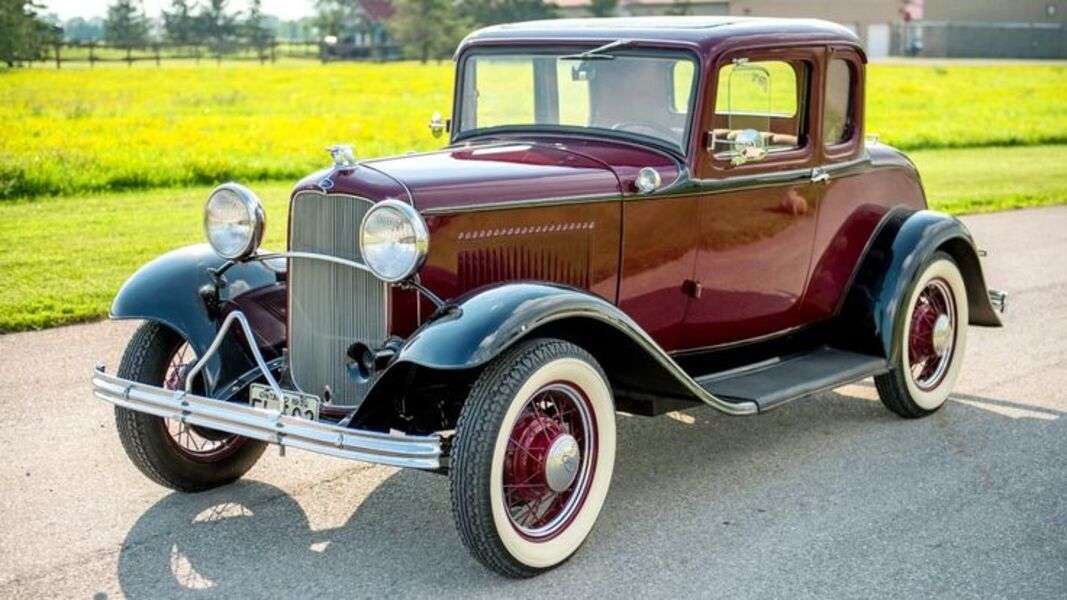 Samochód Ford Model B Coupe 45 Rok 1932 puzzle online