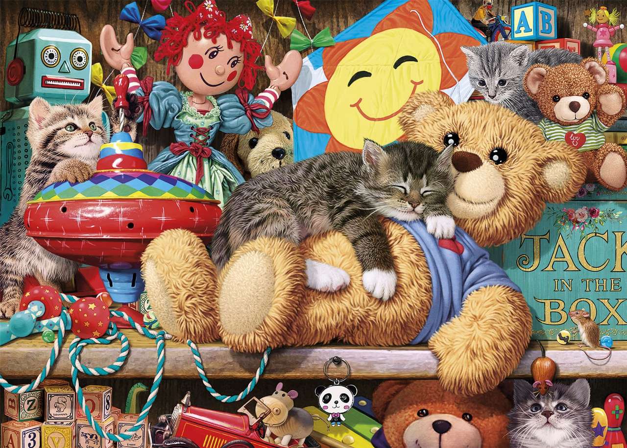 Drzemka na Ted puzzle online