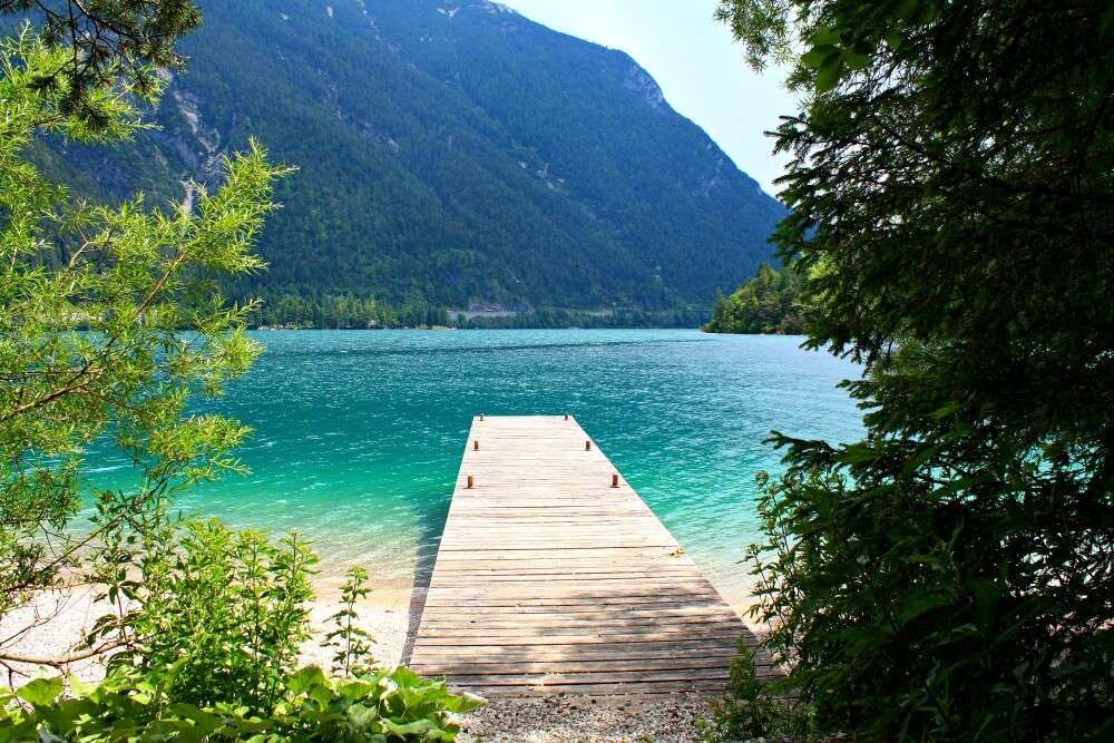 Jezioro w Tyrolu puzzle online