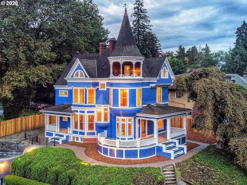 Dom w stylu wiktoriańskim w Portland w stanie Oregon w USA #90 puzzle online