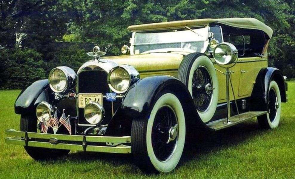 Samochód Duesenberg Model A Rok 1923 puzzle online