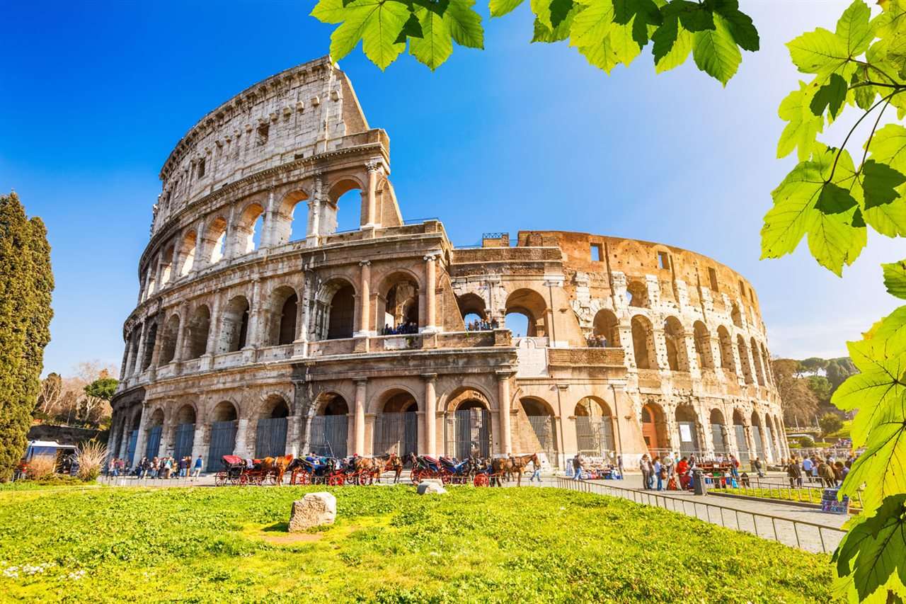 Rzymskie Koloseum. puzzle online