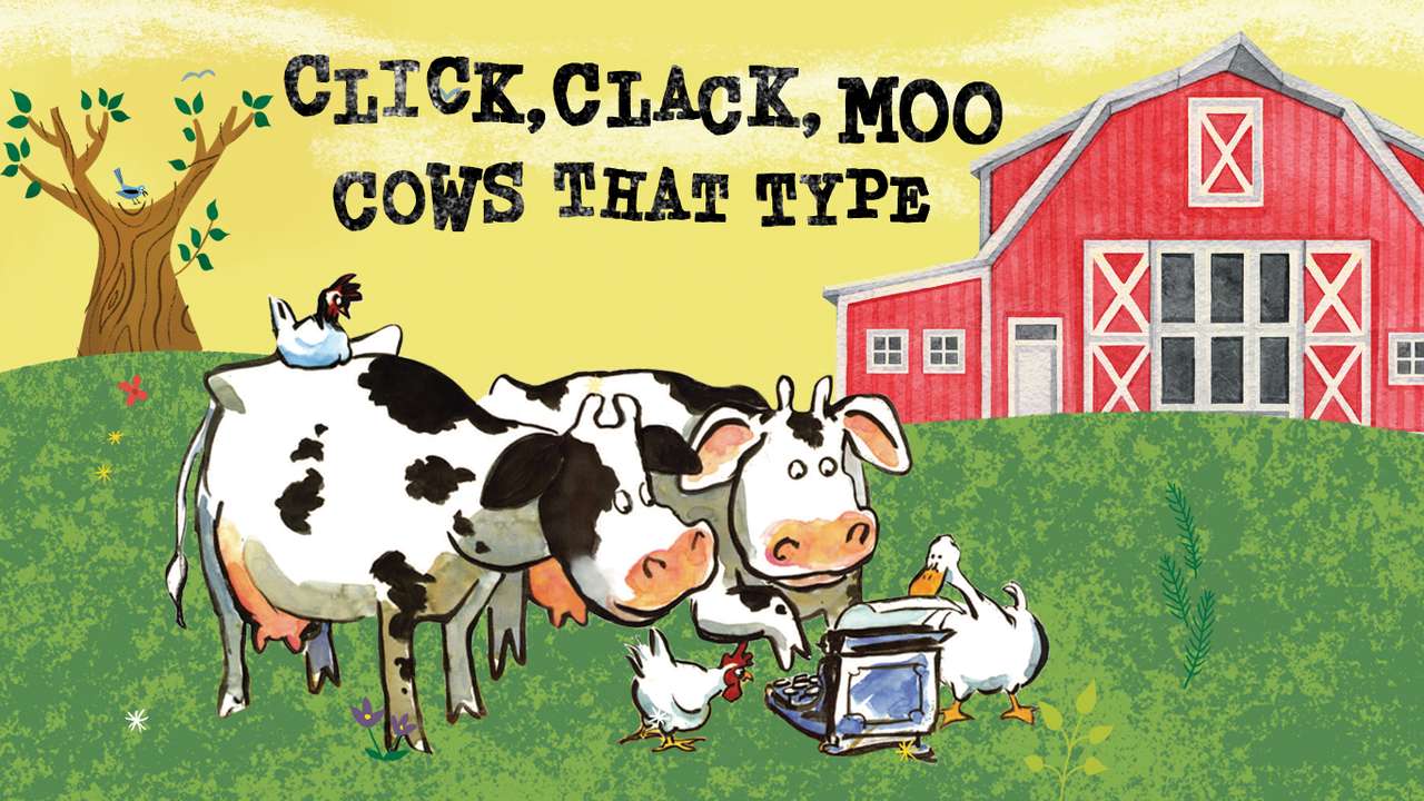 Kliknij Clack Moo, krowy tego typu puzzle online