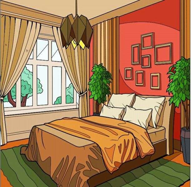Ładny pokój w domu #11 puzzle online