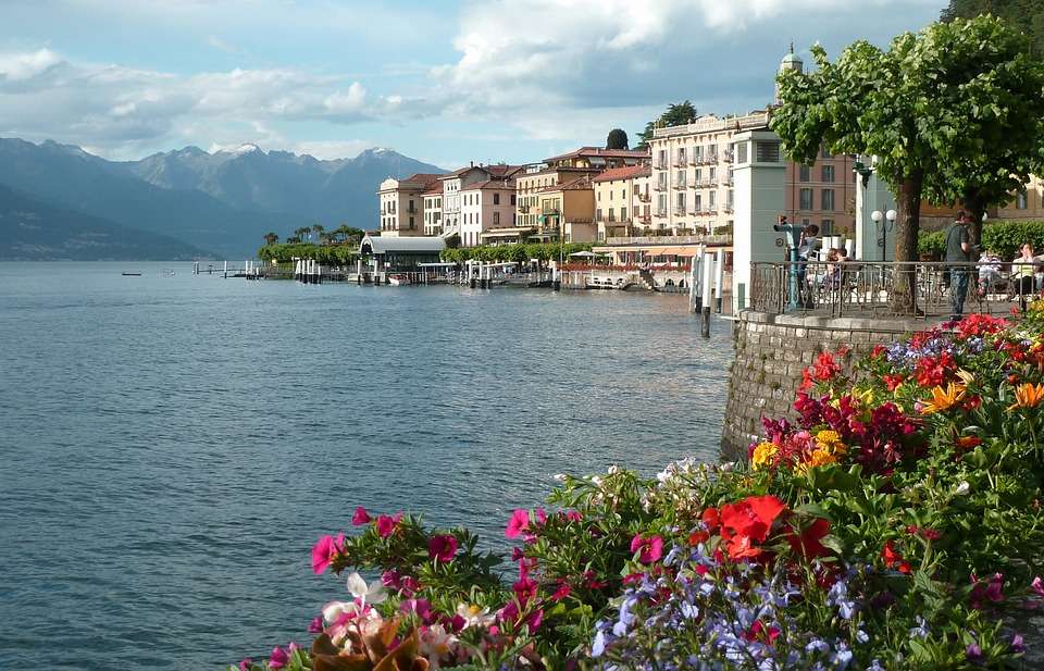 Jezioro Lugano- Włochy puzzle online