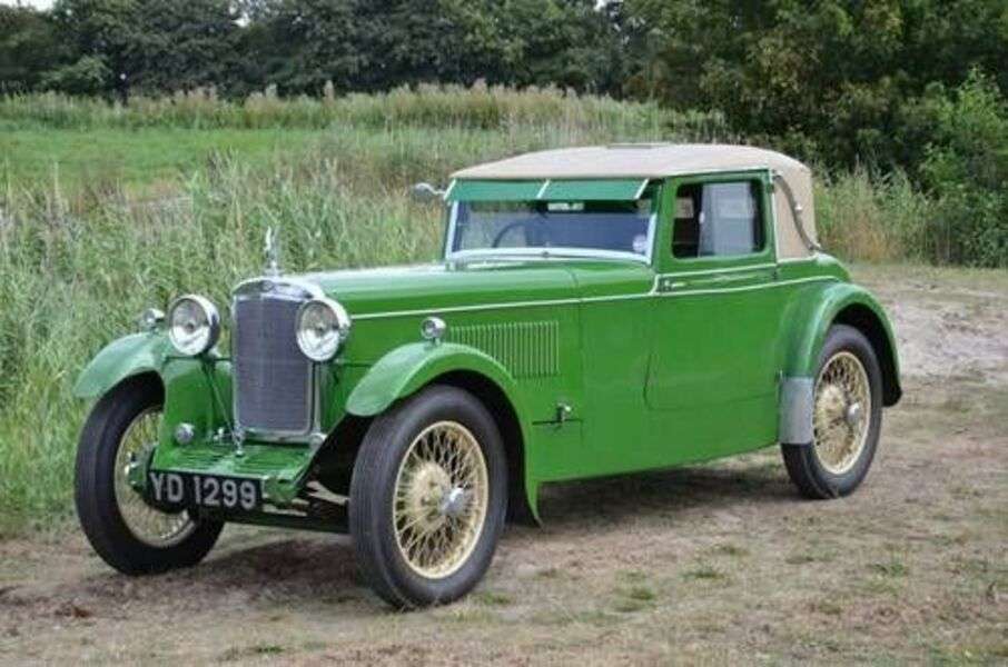 Auto Standard Avon Cope rok 1931 puzzle online