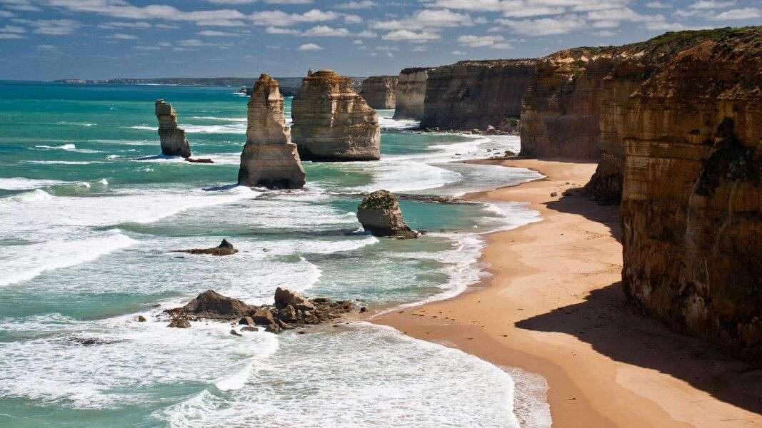 Widok na ocean Dwunastu apostołów w Australii #2 puzzle online