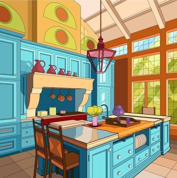 Kuchnia domu #20 puzzle online