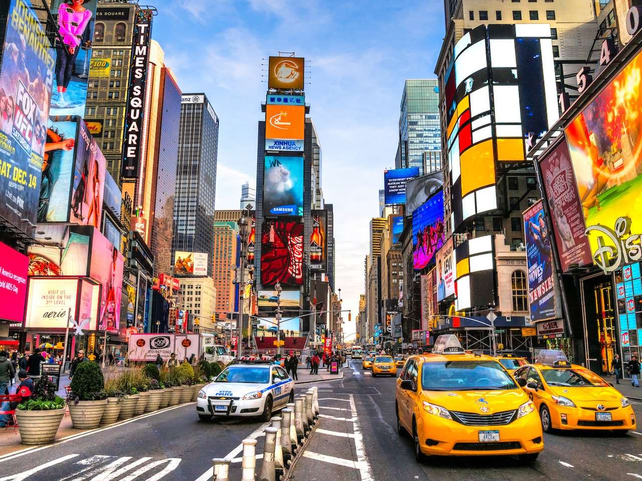 Pojazdy na ulicy Nowego Jorku puzzle online