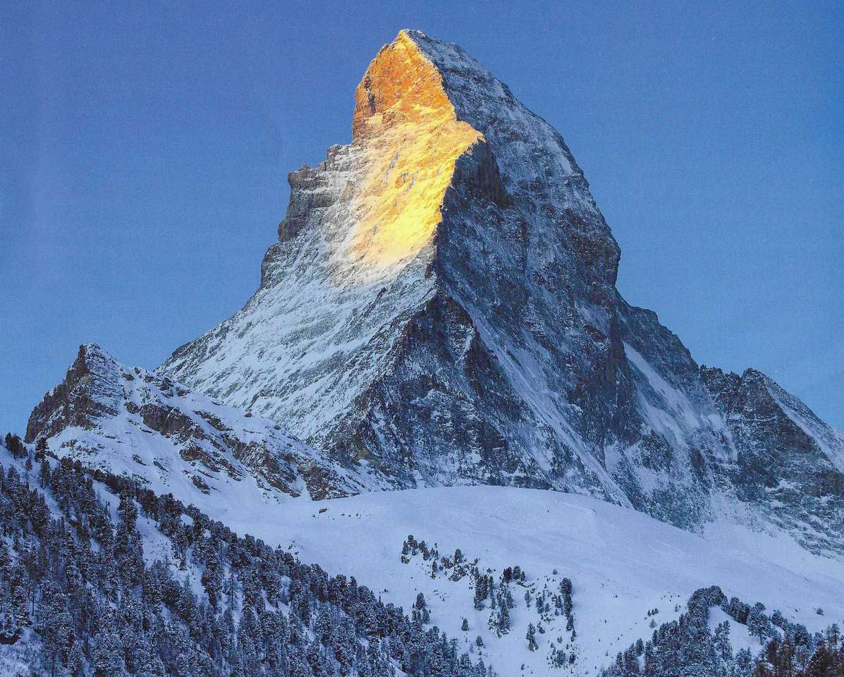 Matterhorn rano puzzle online