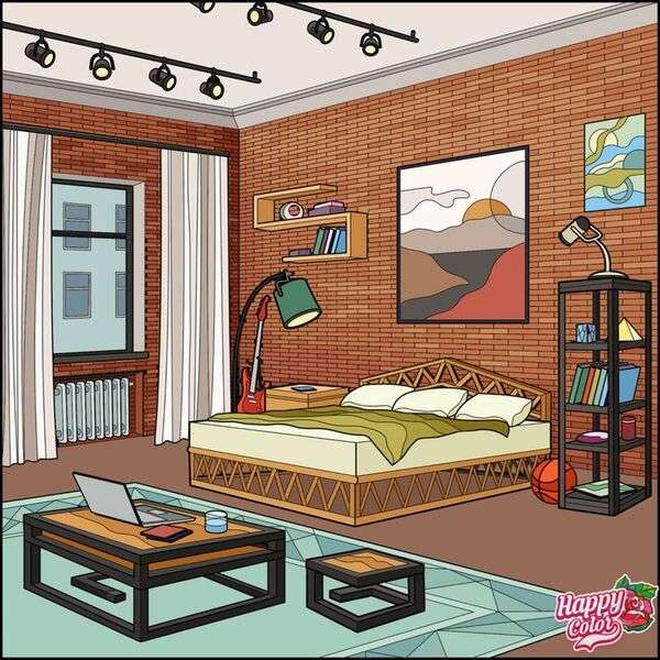 Ładny pokój w domu #13 puzzle online