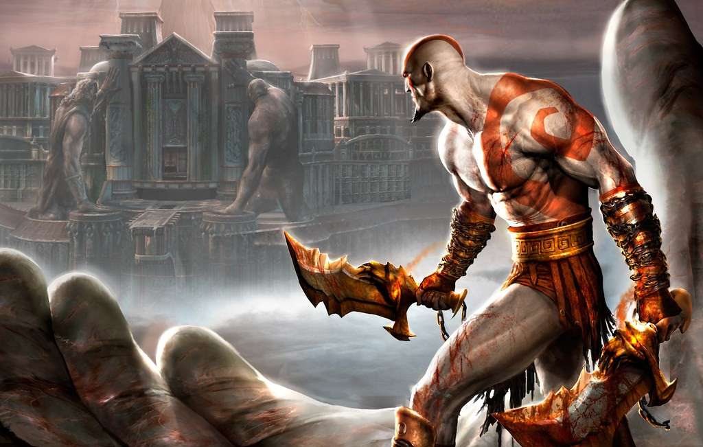 God Of War-2, Kratos puzzle online