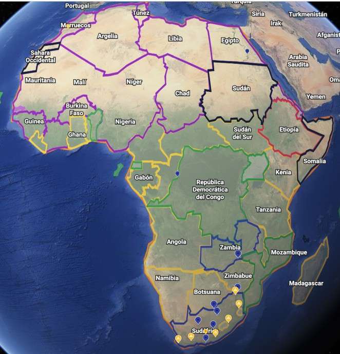 Druga zagadka kontynentu afrykańskiego. puzzle online