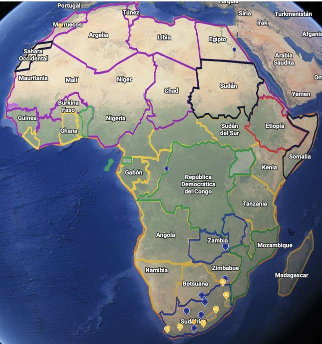Druga zagadka kontynentu afrykańskiego. puzzle online