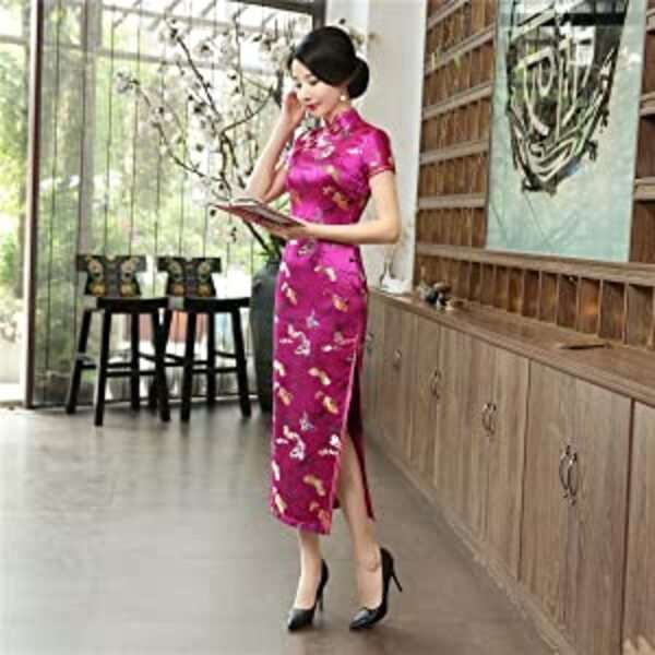 Dama w chińskiej sukience Cheongsam #42 puzzle online