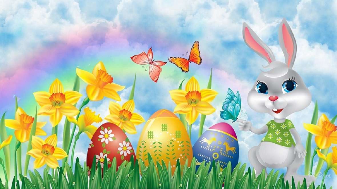Wielkanoc i wiosna. puzzle online