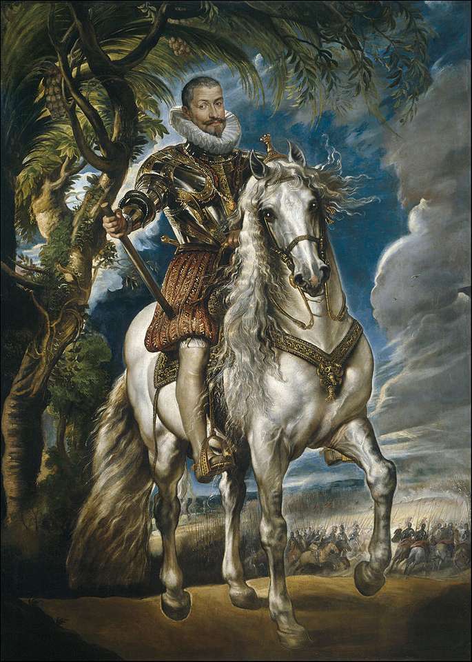 Rubens Portret konny księcia Lerma puzzle online