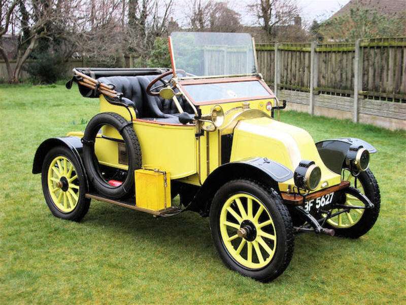 Samochód Renault AX Dwumiejscowy Rok 1911 puzzle online