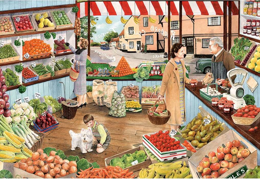 in the neighborhood greengrocer puzzle