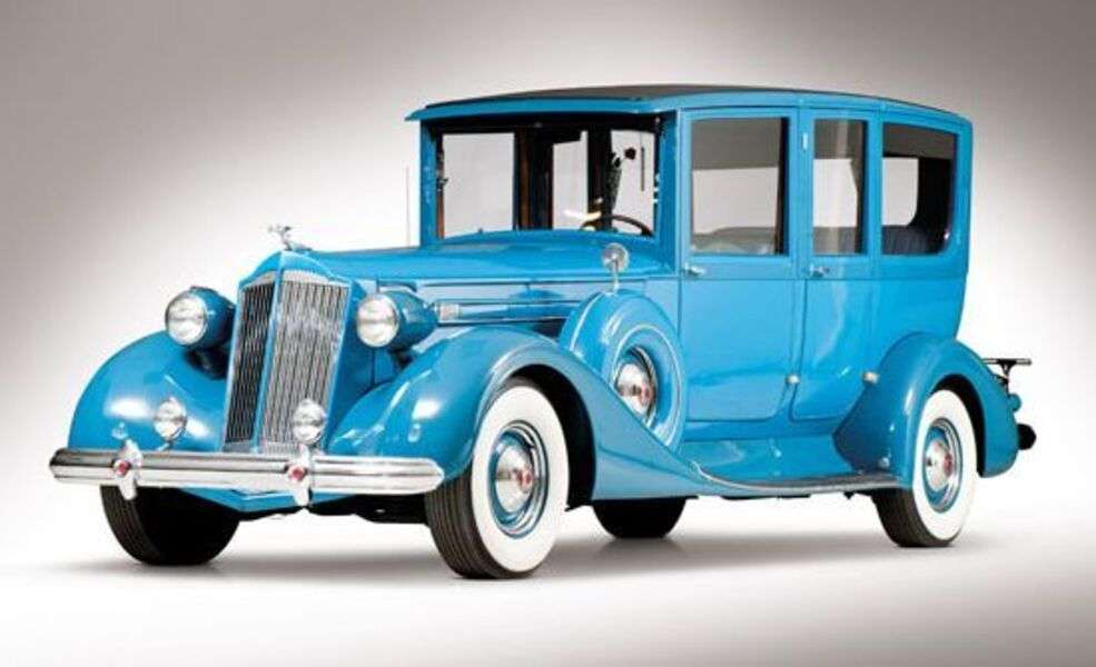 Samochód Packard Formalna limuzyna rok 1937 puzzle online