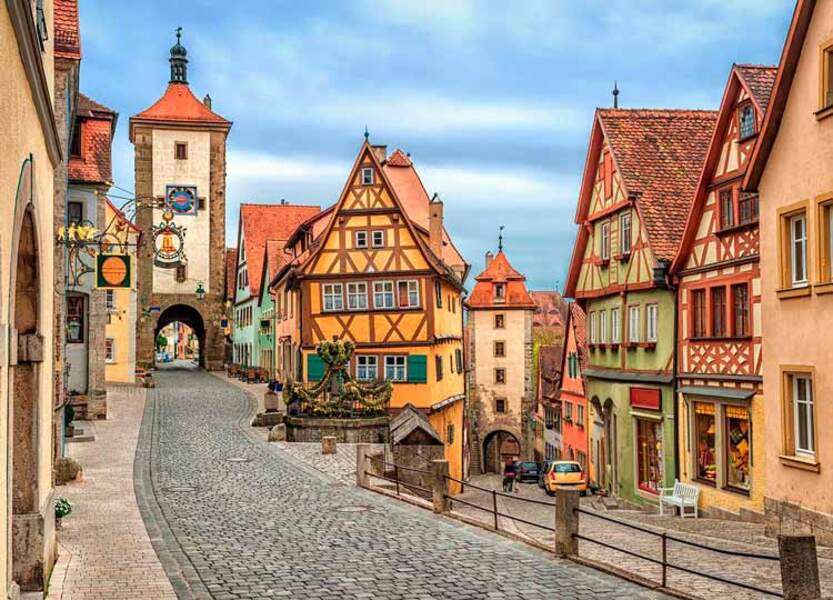 Miasto Quedlinburg Niemcy #6 puzzle online