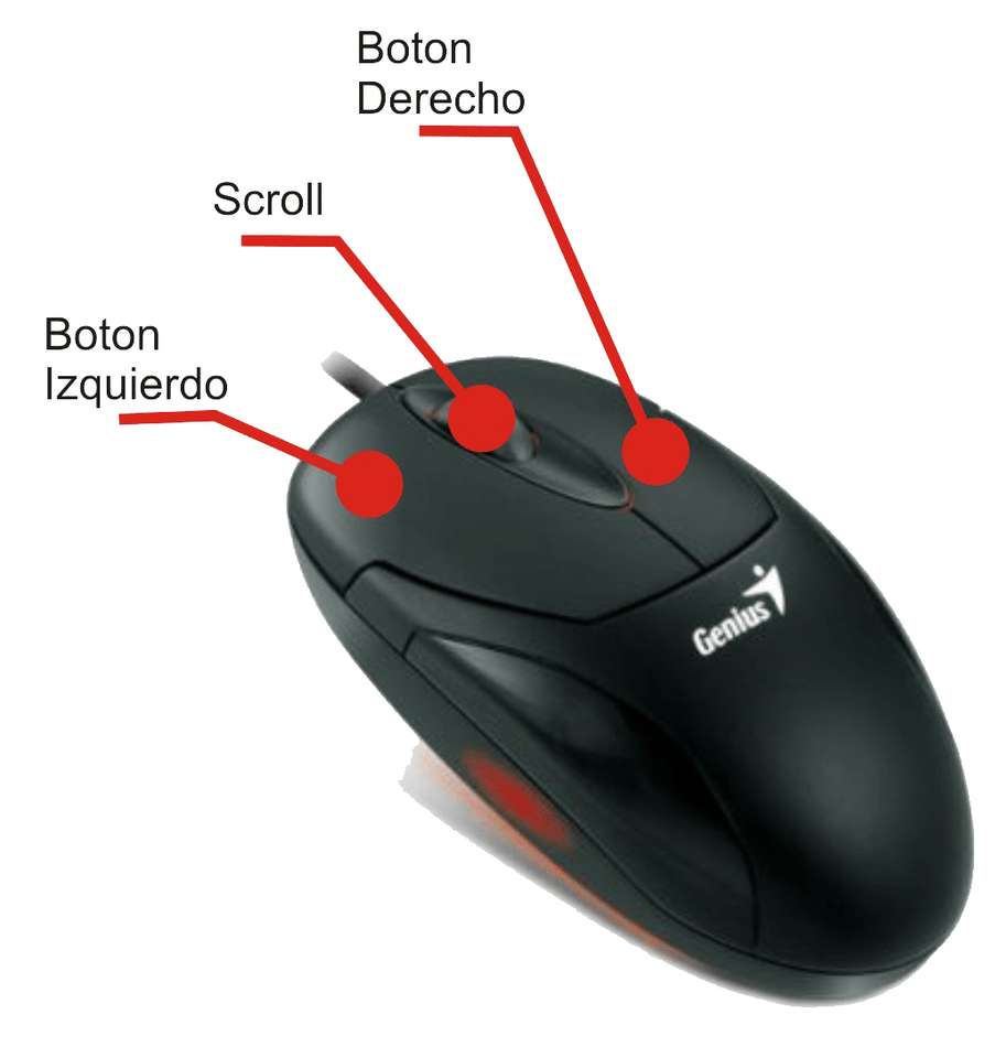 lewy i prawy przycisk myszy puzzle online
