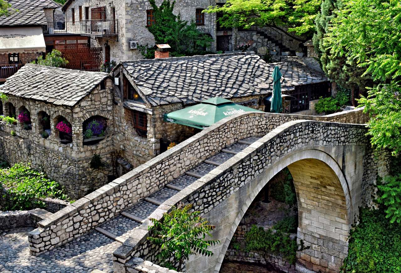 Krzywy Most, Mostar puzzle online