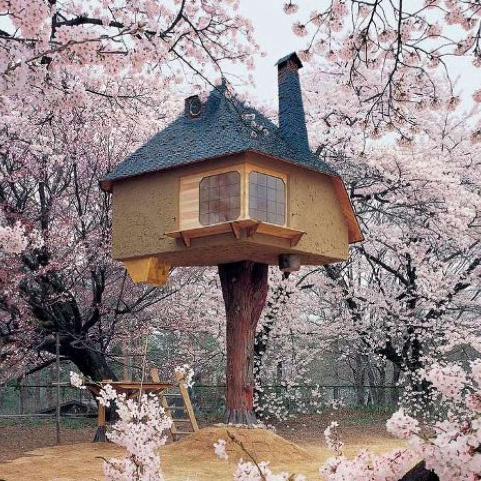 Dom herbaciany autorstwa T. Fujimoriego puzzle online