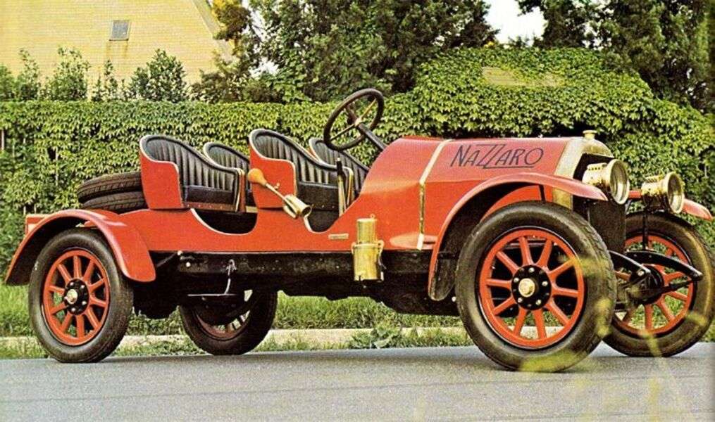 Samochód Nazarro Rok 1912 puzzle online