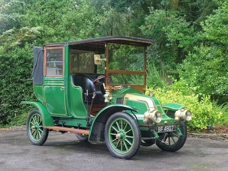 Samochód Renault Typ AZ Landaulette Rok 1909 puzzle online
