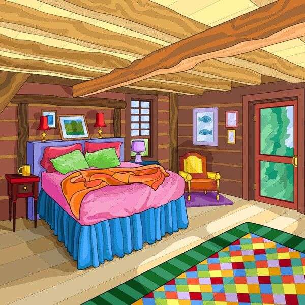 Ładny pokój w domu #17 puzzle online