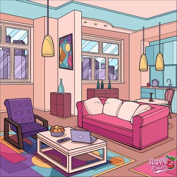 Ładny pokój w domu #42 puzzle online