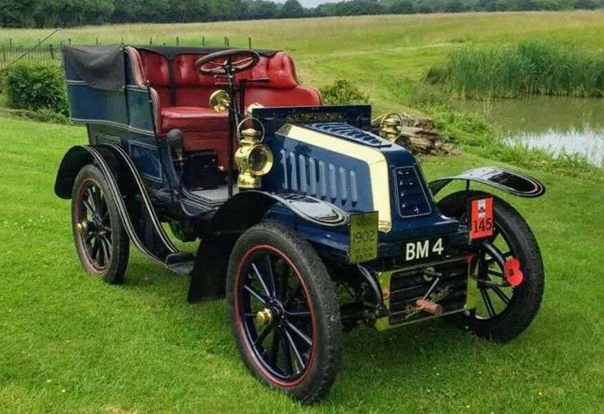 Car De Dion-Bouton 1 cylinder, rok 1902 puzzle online
