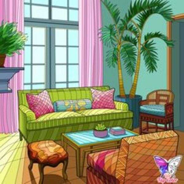 Ładny pokój w domu #45 puzzle online