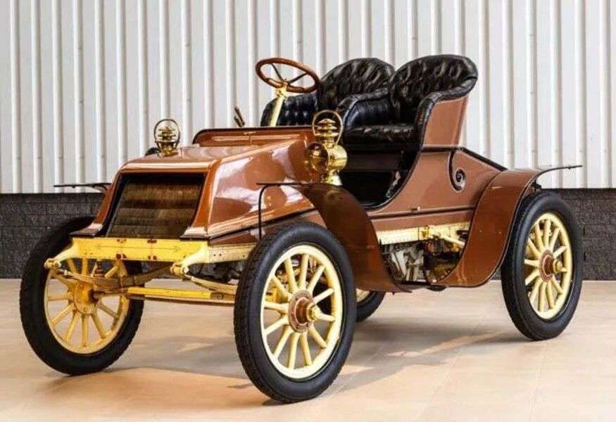 Autó Winton 2 hengeres 2 üléses 1904 évjárat kirakós játék