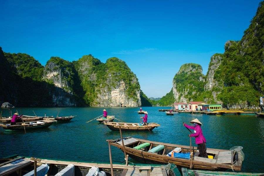 Zatoka w Wietnamie puzzle online
