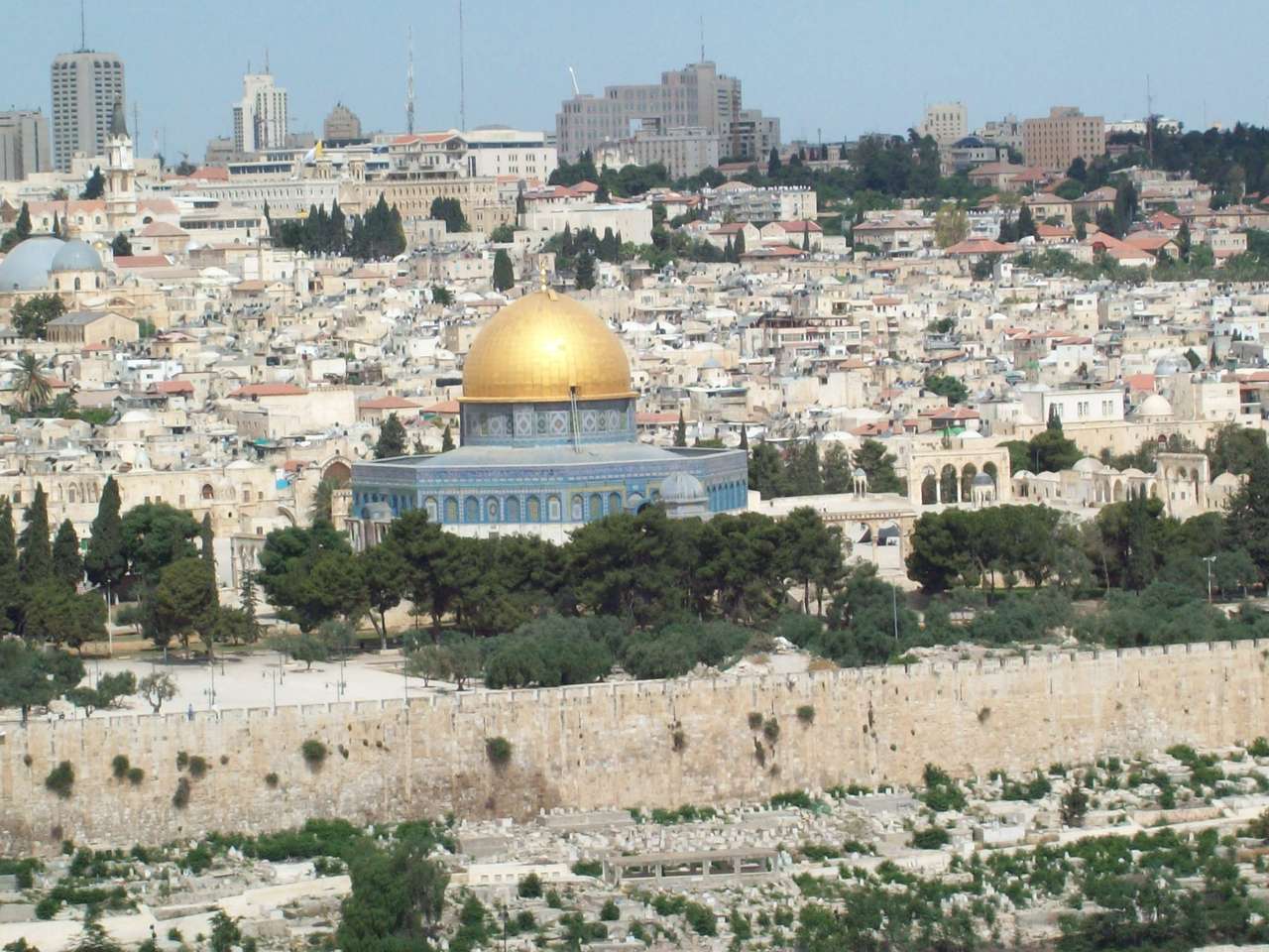 Góra Oliwna w Jerozolimie puzzle online