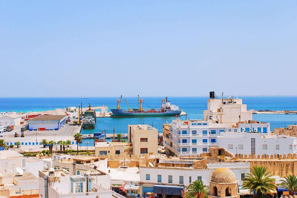 Susa – panorama. Tunezja puzzle online