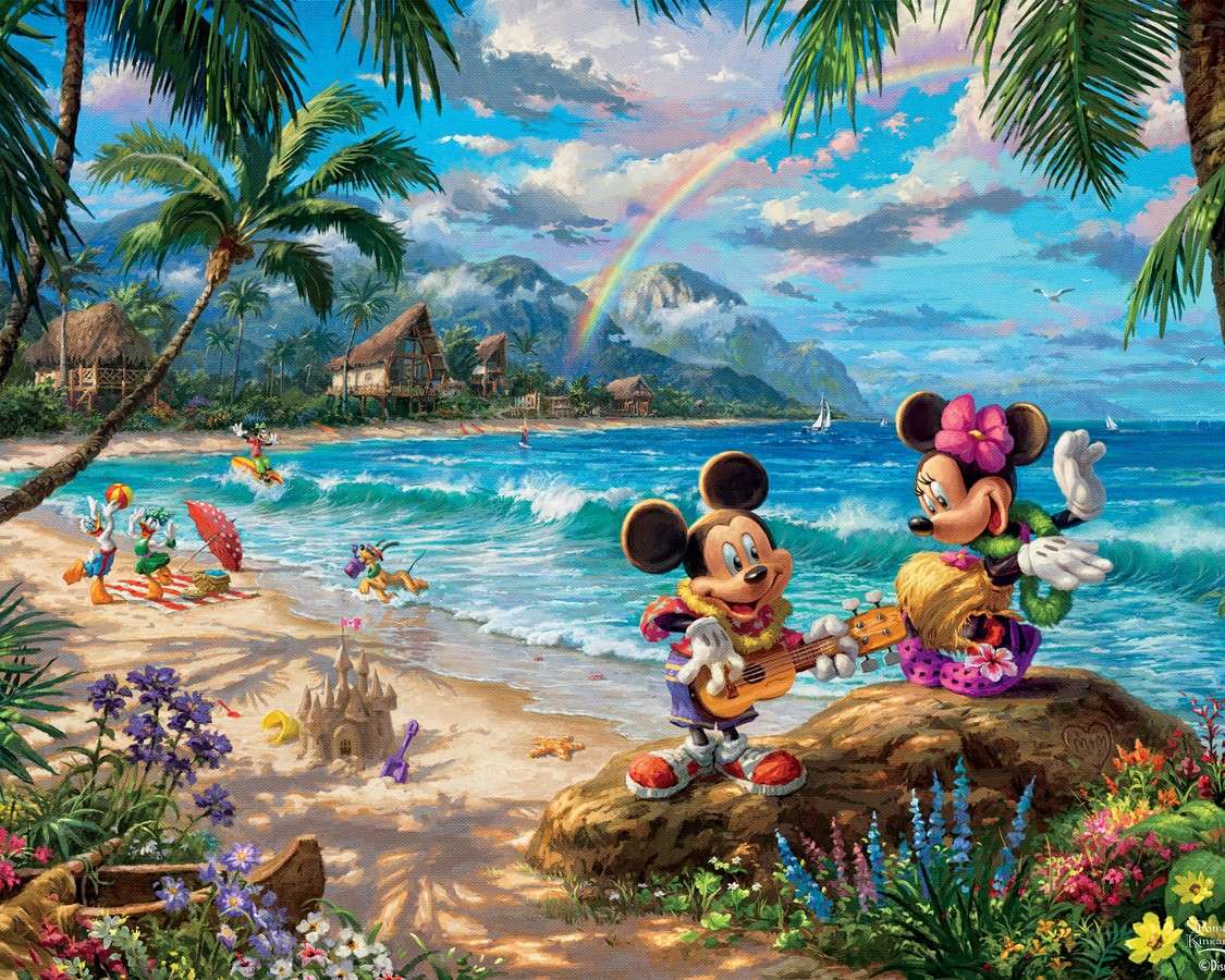 Myszka Miki Disneya puzzle online