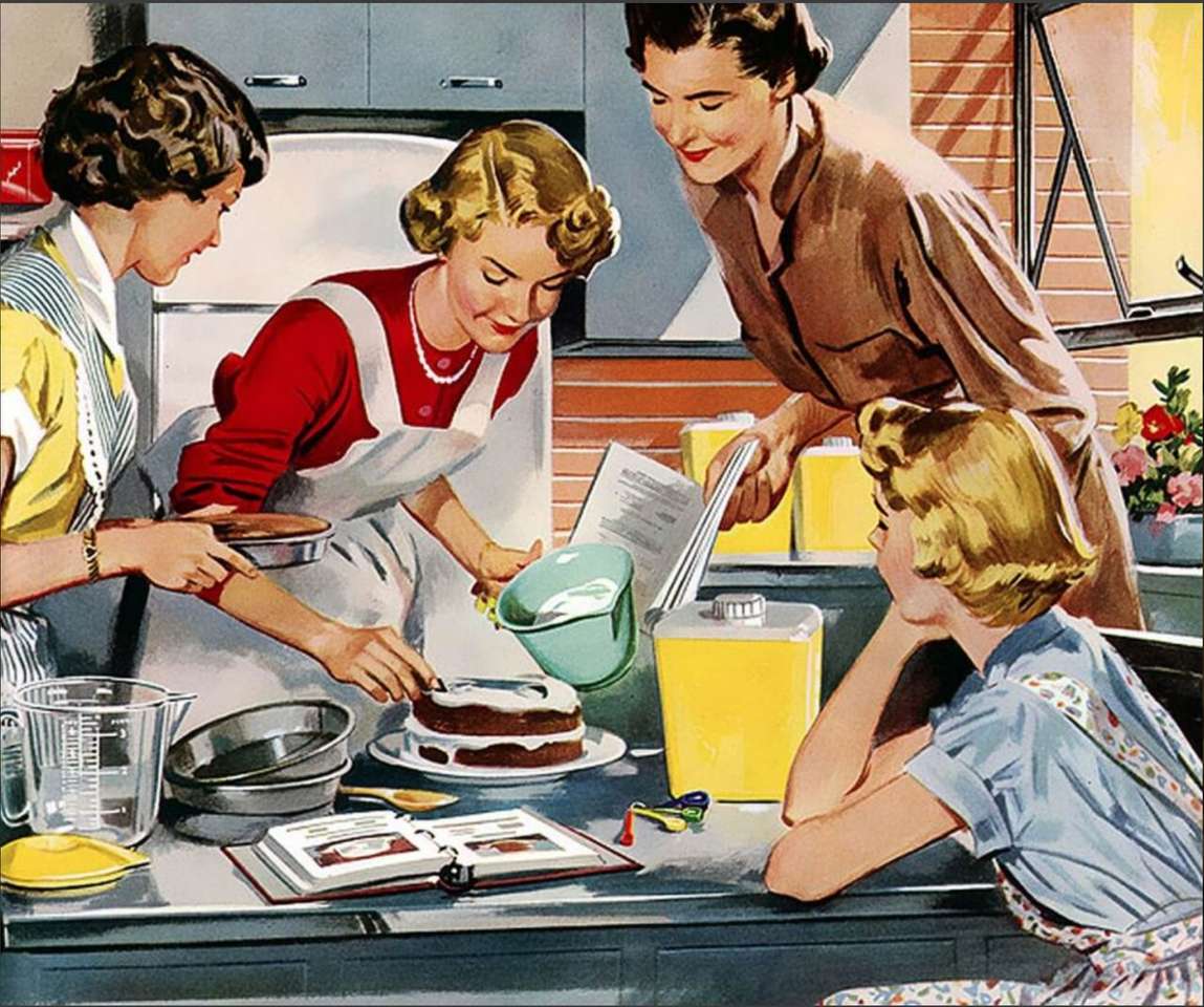 kobiety w kuchni puzzle online