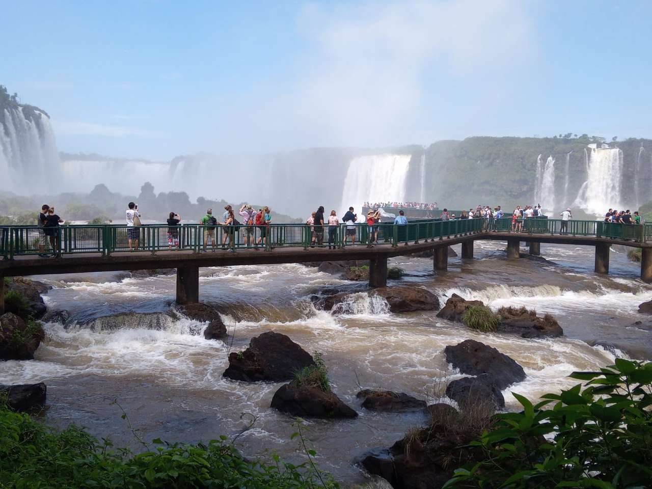 wodospad Iguazu puzzle online