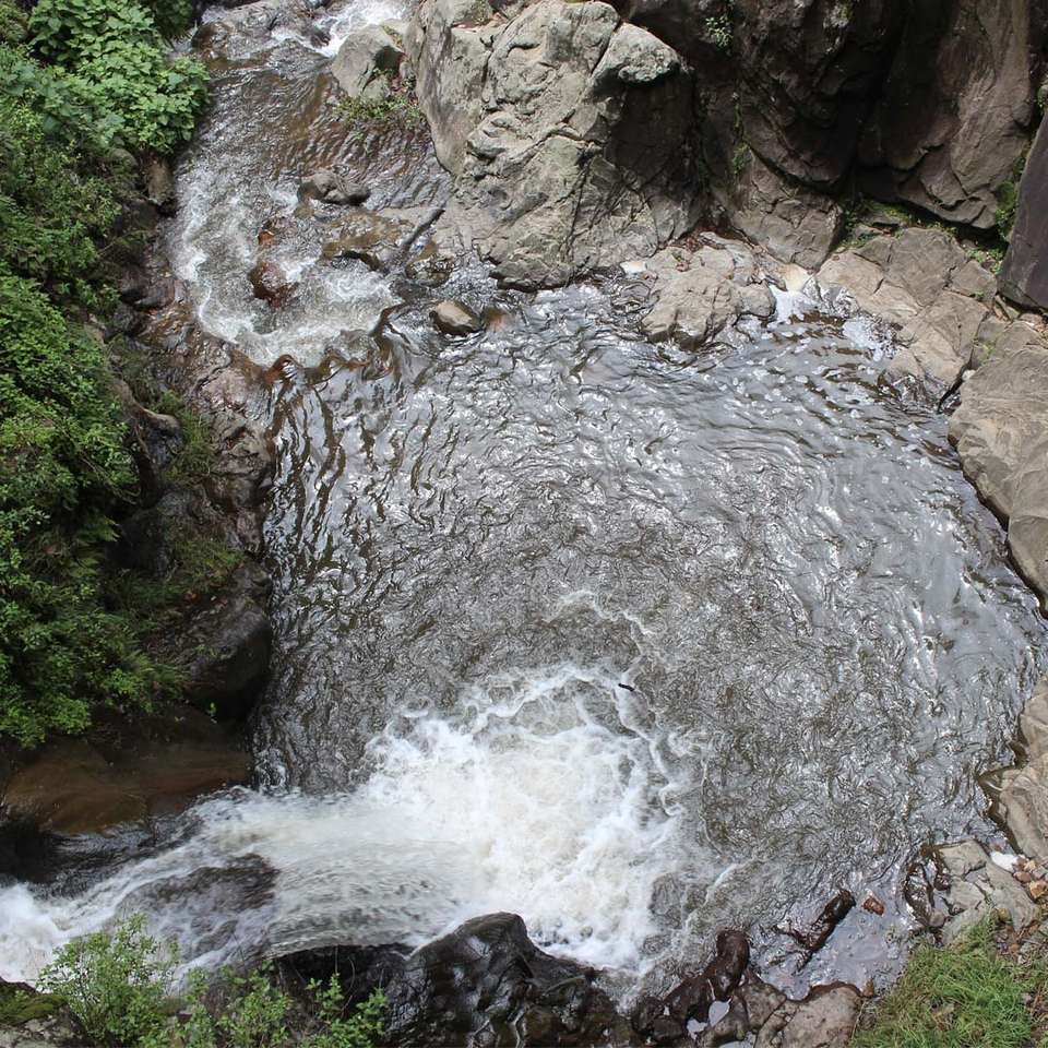Wodospad dorzecza Valle de Bravo-Amanalco puzzle online