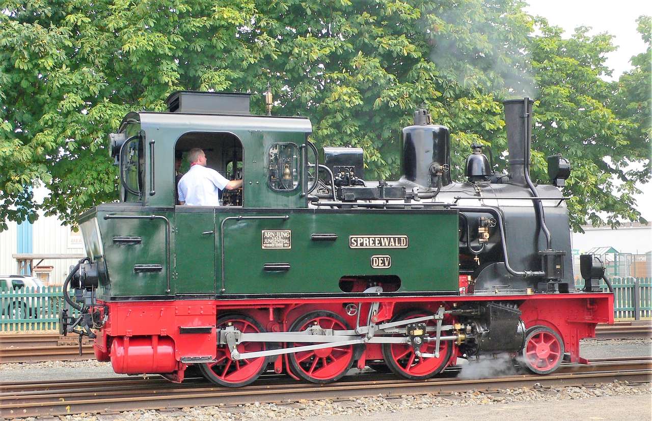 "Spreewald" locomotive puzzle