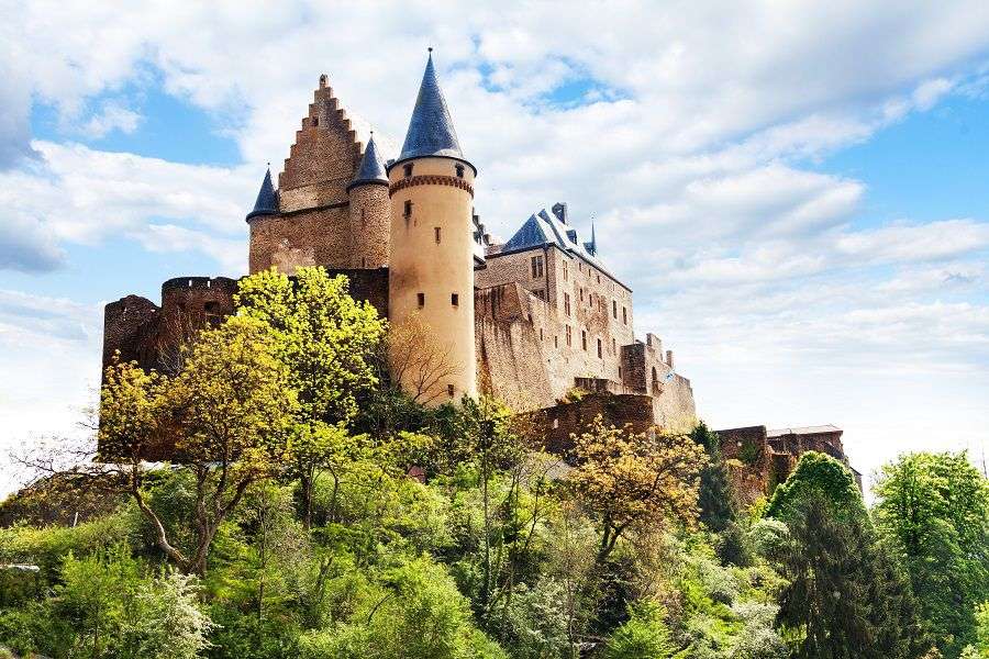 Zamek w Luksemburgu puzzle online