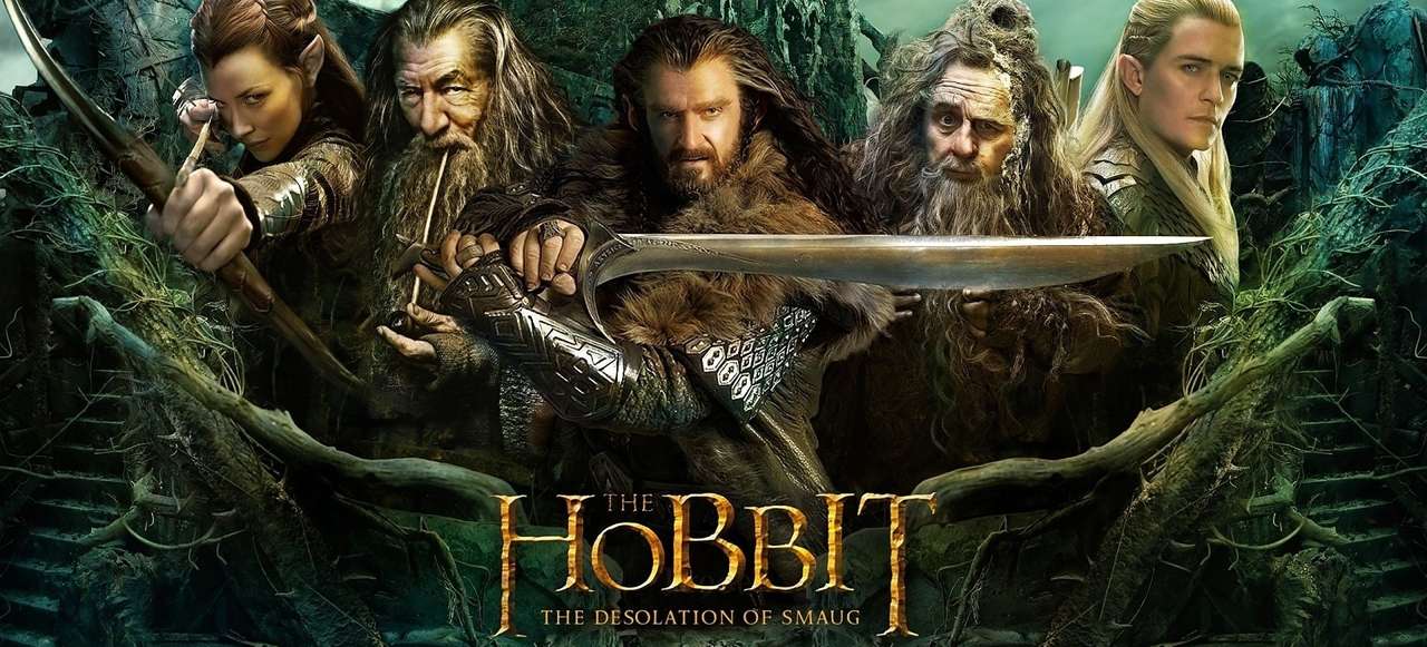 Hobbit: Pustkowie Smauga puzzle online