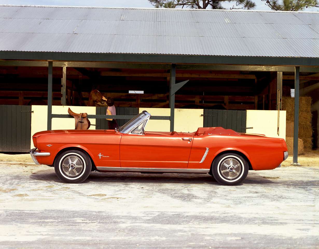 1965 Ford Mustang kabriolet puzzle online